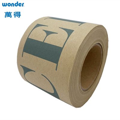 Caixa de papel kraft branco auto-aderente de espessura 0,130 mm