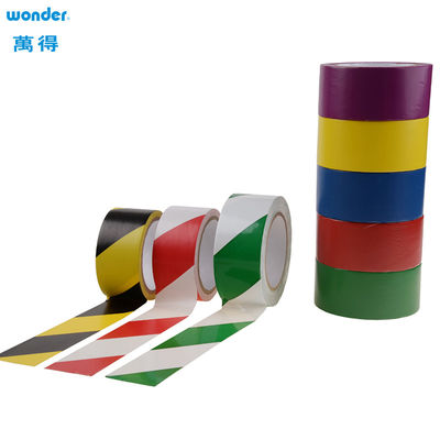 ODM Wonder fita de isolamento elétrico de PVC, fita de PVC flame retardante amarelo preto