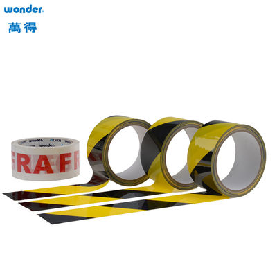 ODM Wonder fita de isolamento elétrico de PVC, fita de PVC flame retardante amarelo preto
