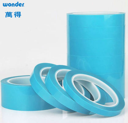 Base de borracha Wonder fitas adesivas de PVC azul de mascaramento adesivo retardante de alta temperatura