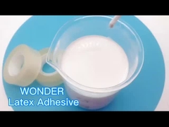 Glue adesivo acrílico à base de água branca certificado BSCI para fita protetora